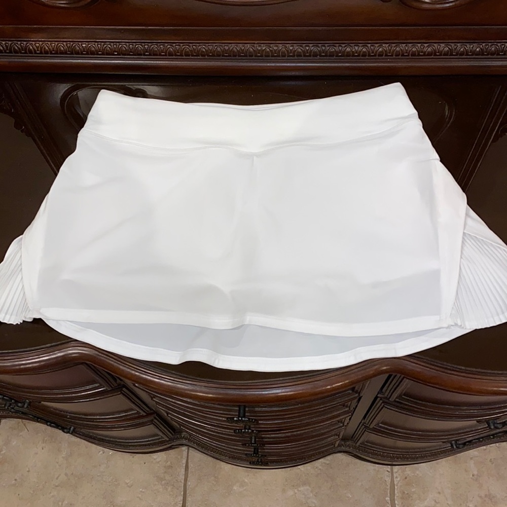Play off the pleats skirt